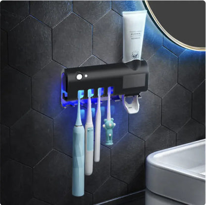 Smart UV Toothbrush Organizer